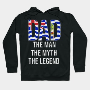 Biot Dad The Man The Myth The Legend - Gift for Biot Dad With Roots From Biot Hoodie